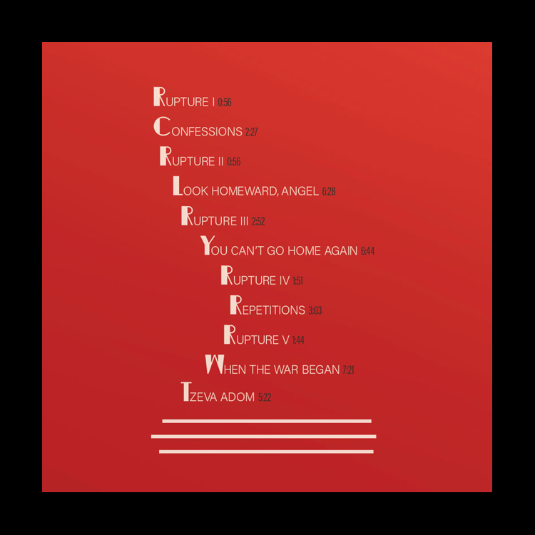 Cellista Album Finished back cover