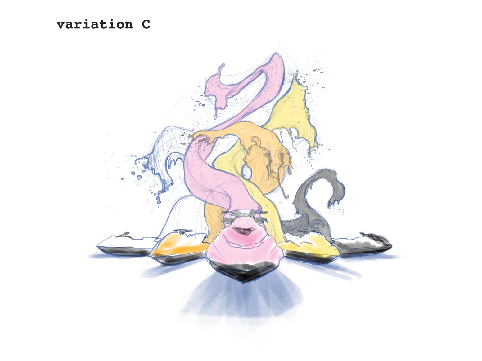 Sea-Doo Spark Paint Design sketch