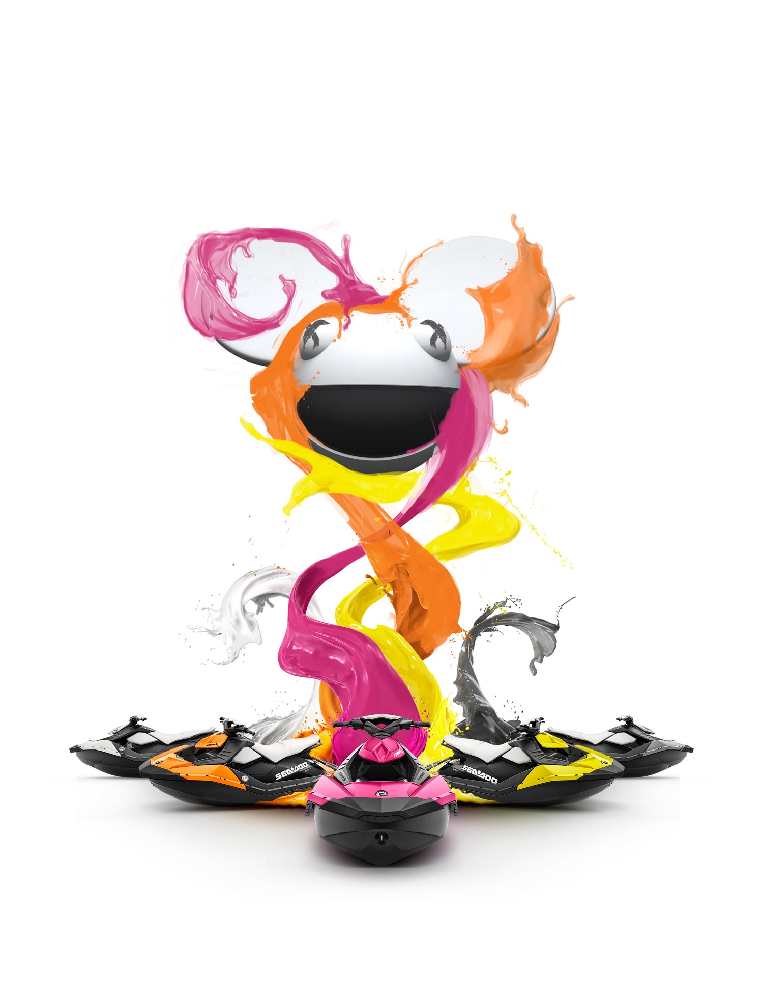 Sea-Doo Spark Paint Design Deadmau5